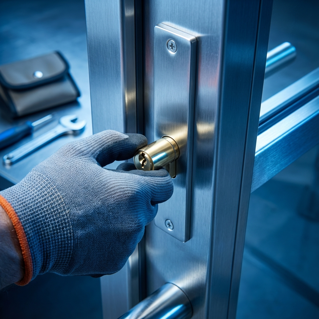 Changement de serrure